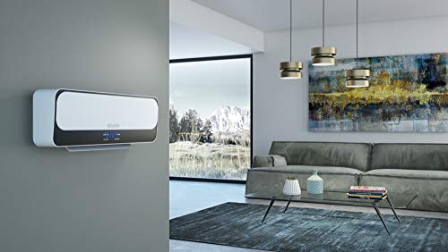 Olimpia Splendid 99364 Caldo Up T Termoventilatore Ceramico a Parete con Telecomando e Timer Settimanale 2000 W, 220-240 V, Bianco