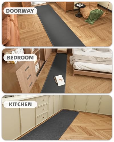 Color G Tappeto Cucina Antiscivolo Lavabile, Tappeti Cucina Tessuto, Passatoia Cucina Assorbente, Tappeto Runner Facile da Pulire, Tappeti per Cucina, Sala da Pranzo, Lavanderia (Beige, 43x120cm)