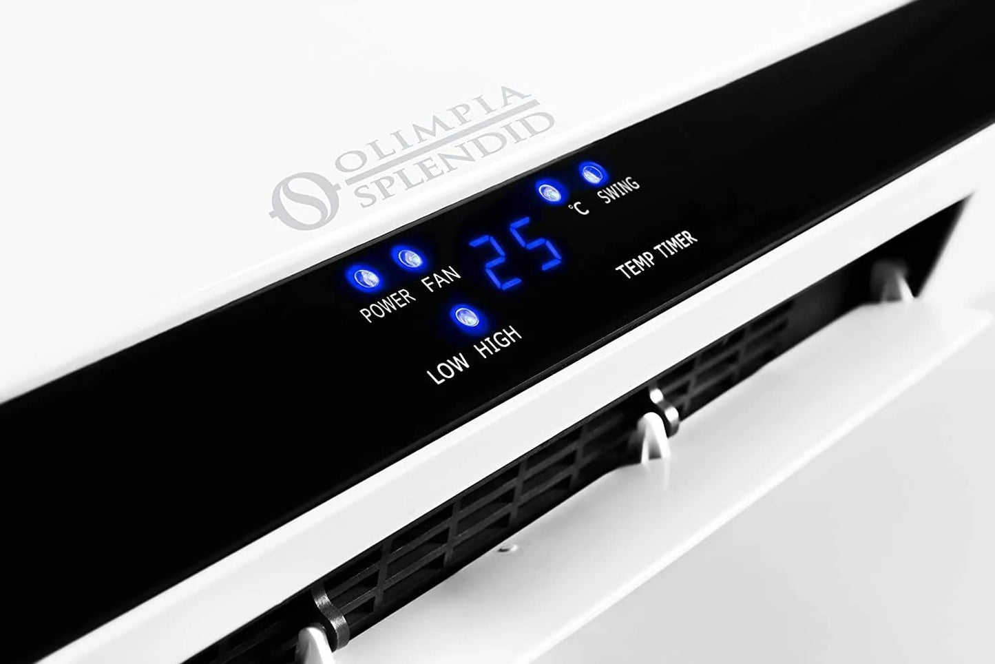 Olimpia Splendid 99364 Caldo Up T Termoventilatore Ceramico a Parete con Telecomando e Timer Settimanale 2000 W, 220-240 V, Bianco