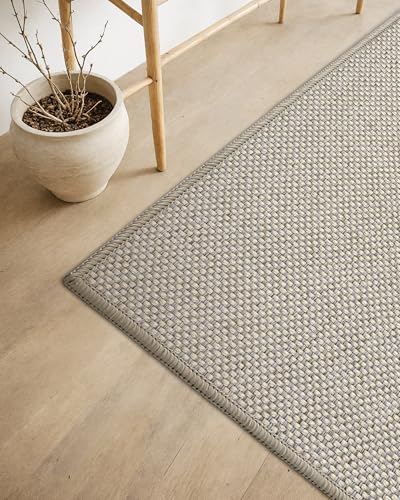 Color G Tappeto Cucina Antiscivolo Lavabile, Tappeti Cucina Tessuto, Passatoia Cucina Assorbente, Tappeto Runner Facile da Pulire, Tappeti per Cucina, Sala da Pranzo, Lavanderia (Beige, 43x120cm)