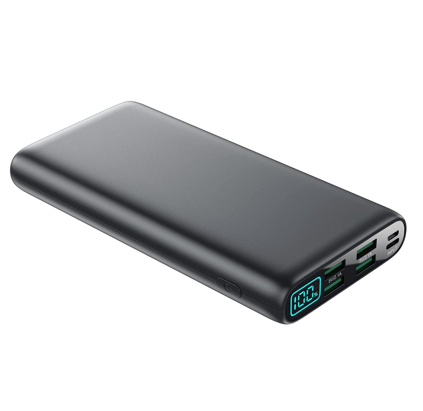 Trswyop Power Bank 27000mAh,[Unico 5 uscite & 0-100% LCD Display] Caricatore Portatile Ricarica Rapida PD 3.0A Powerbank USB C Batteria Esterna per iPhone 15 14 13 12 Pro Max Samsung S23 S22 Huawei