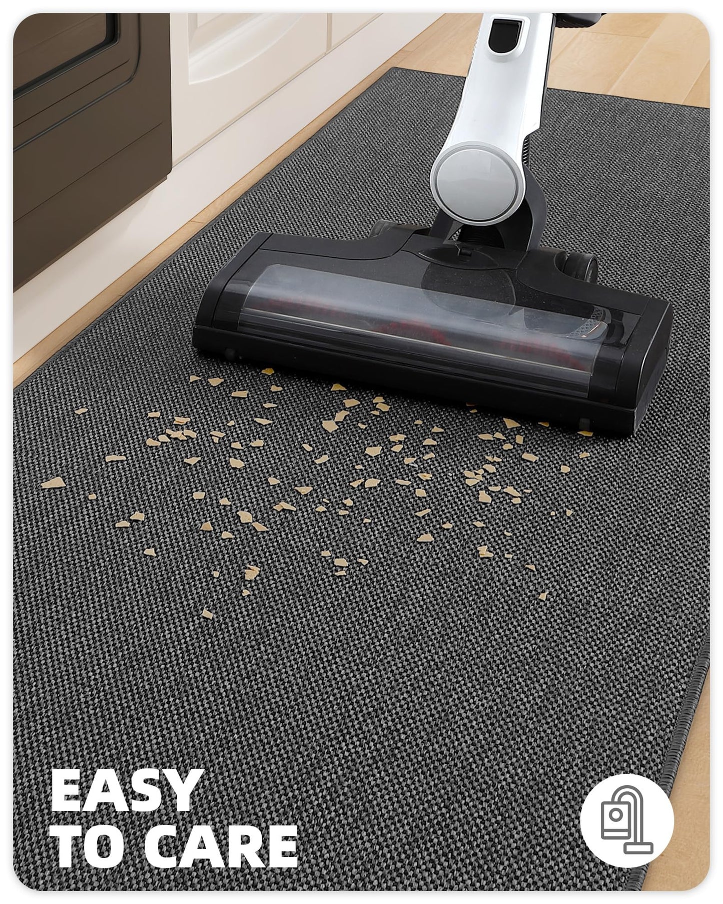 Color G Tappeto Cucina Antiscivolo Lavabile, Tappeti Cucina Tessuto, Passatoia Cucina Assorbente, Tappeto Runner Facile da Pulire, Tappeti per Cucina, Sala da Pranzo, Lavanderia (Beige, 43x120cm)
