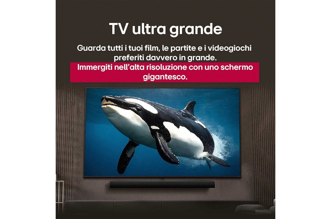 LG TV 55UA73006LA 55 pollici webOS UHD AI UA73 4K Smart TV 2025